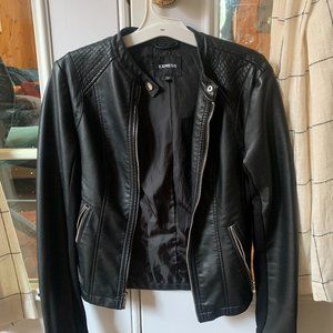 Faux Leather Jacket
